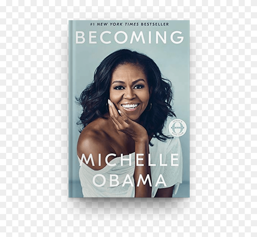 510x715 Becoming By Michelle Obama Book Cover, Face, Person, Human HD PNG Download