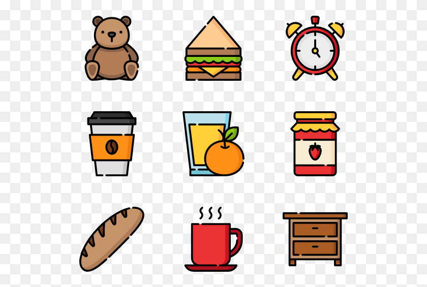 529x505 Bed And Breakfast Cowboy Icons, Giant Panda, Bear, Wildlife HD PNG Download