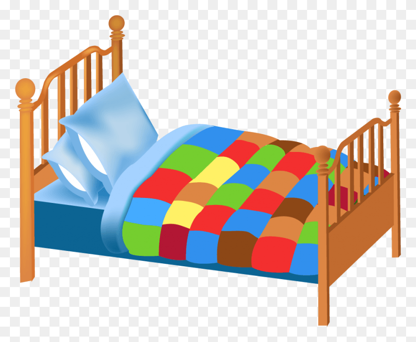 932x754 Bed Vector, Furniture, Crib, Quilt HD PNG Download