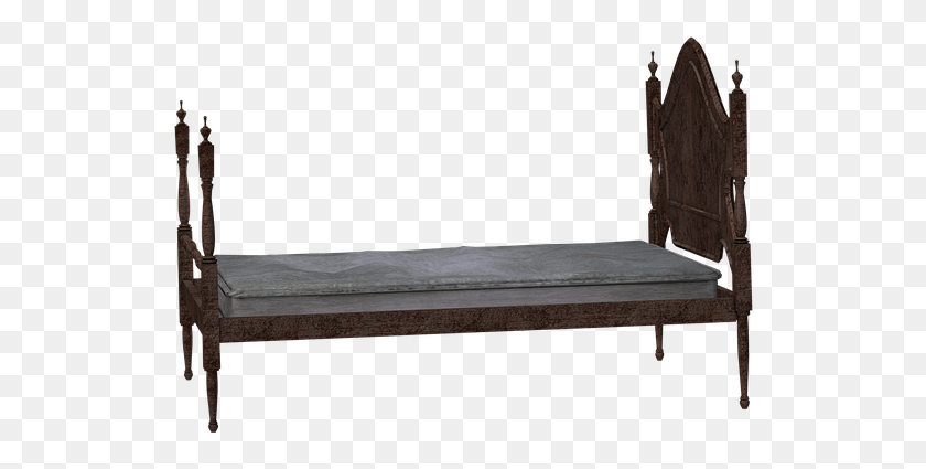 530x365 Bed Wooden Bed Rest Sleep Mattress Digital Art Outdoor Bench, Furniture, Tabletop, Wood HD PNG Download