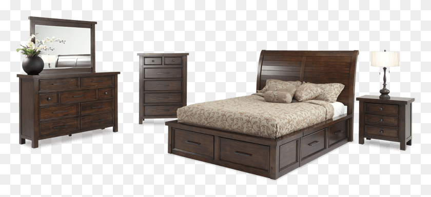 779x324 Bedroom Bob39s Discount Furniture Bedroom Set, Bed, Cabinet, Drawer HD PNG Download