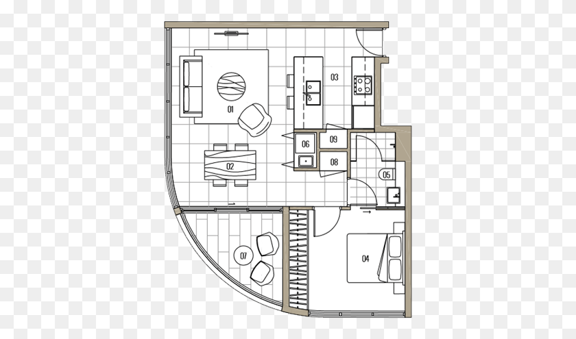 363x435 Bedroom Ground Floor Apartment Floor Plan, Diagram, Floor Plan, Armor HD PNG Download