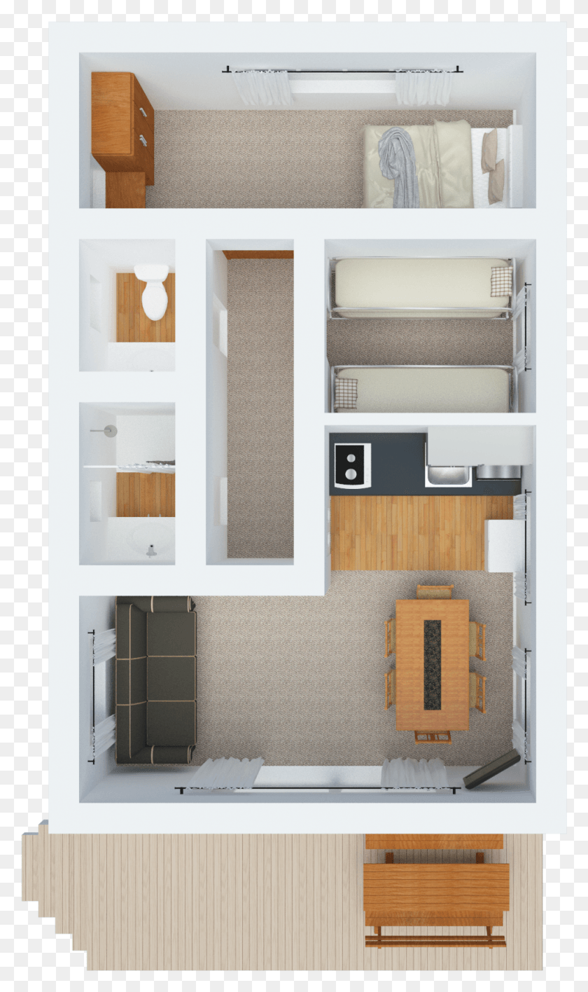 977x1699 Bedroom Villa Floorplan Floor Plan, Furniture, Interior Design, Indoors HD PNG Download