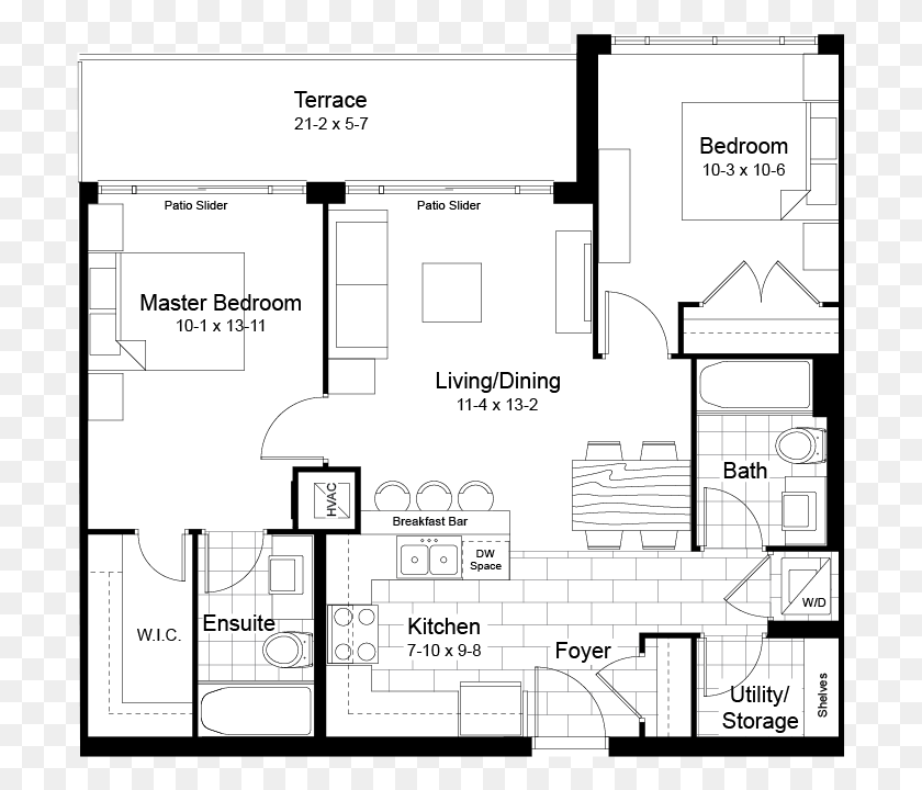 701x660 Bedrooms Bedrooms Floor Plan, Floor Plan, Diagram, Plot HD PNG Download