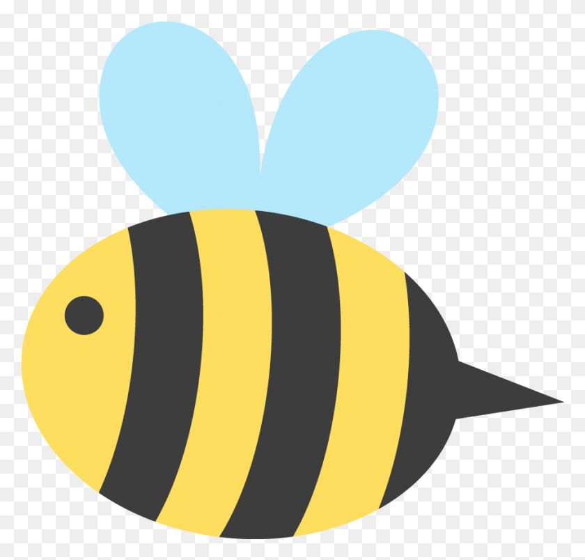 902x861 Bee, Honey Bee, Insect, Invertebrate HD PNG Download