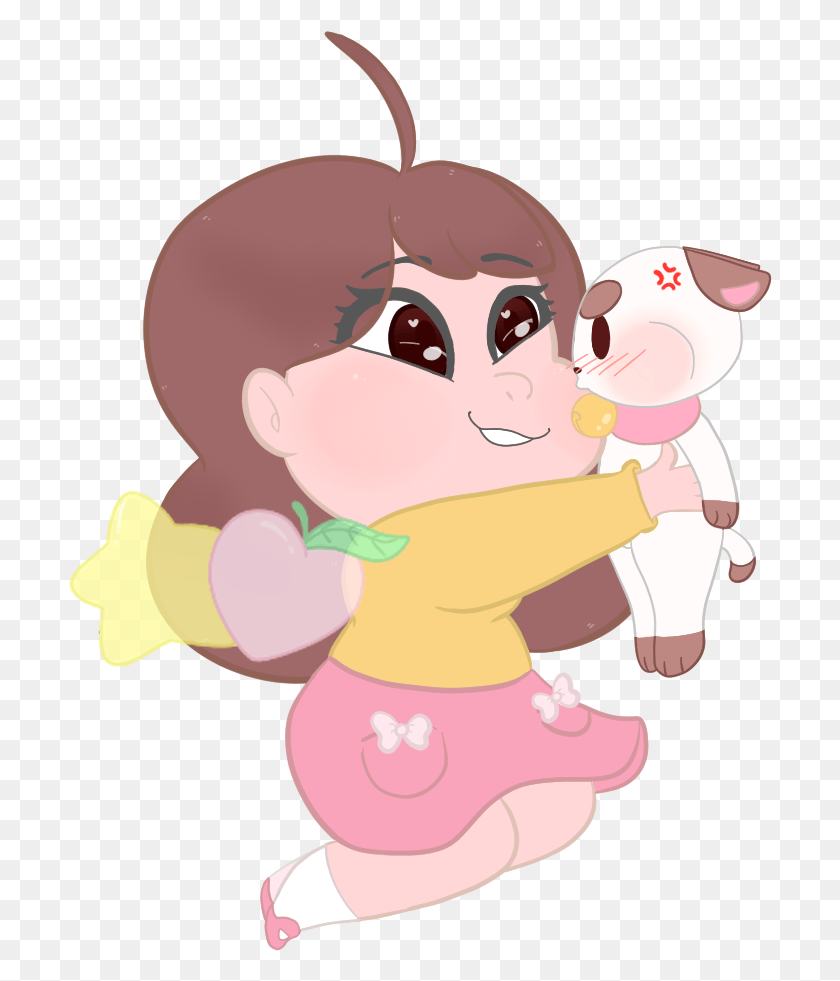 704x921 Bee And Puppycat Cartoon, Toy, Mammal HD PNG Download