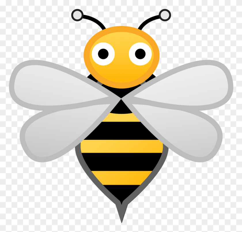 943x900 Bee Emoji Bee Slack Emoji, Insect, Invertebrate, Animal HD PNG Download