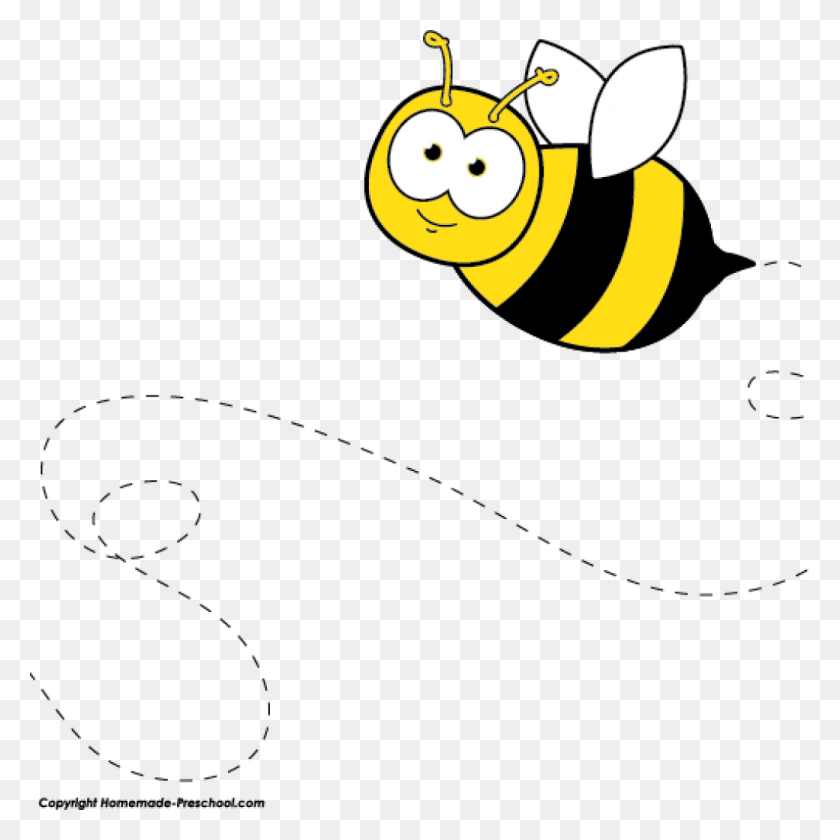 1024x1024 Bee Images Clip Art Free Bee Clipart Clipart Free Bee Clipart Free Use, Invertebrate, Animal, Insect HD PNG Download