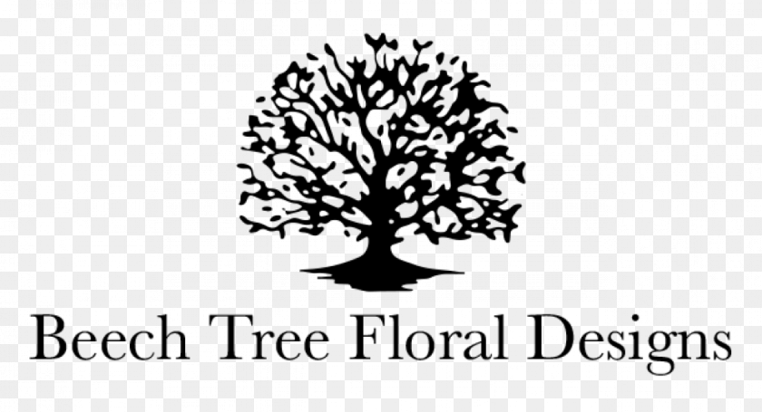 992x537 Beech Tree Floral Designs Beech Tree Floral Design, Gray Sticker PNG