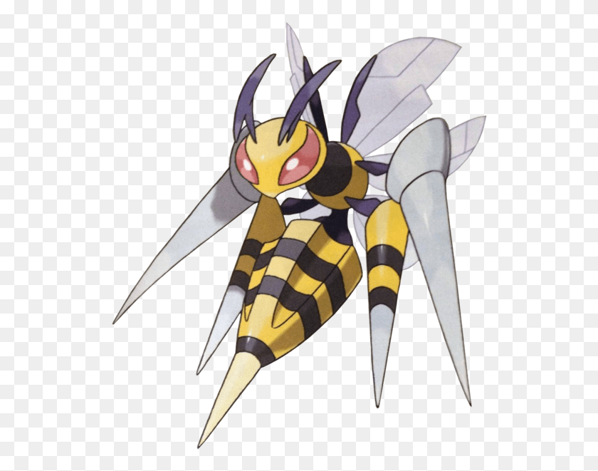 528x601 Beedrill M Mega Beedrill, Wasp, Bee, Insect HD PNG Download