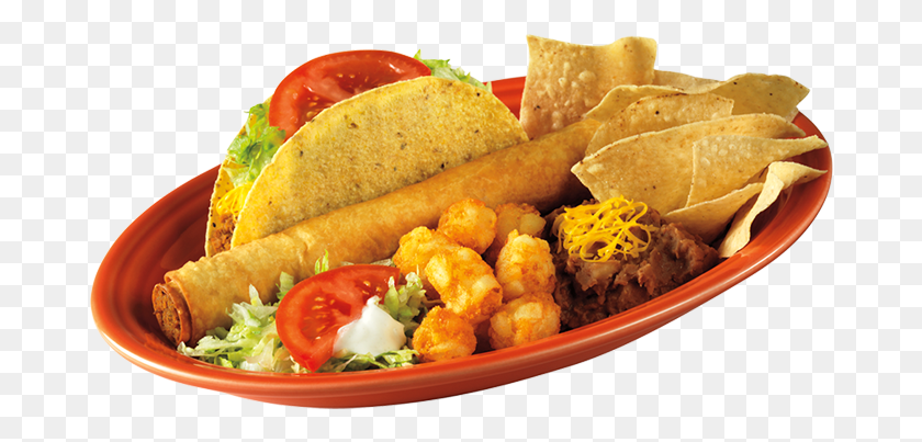 678x343 Beef Platter Meal Taco Time, Food, Dish, Fried Chicken HD PNG Download