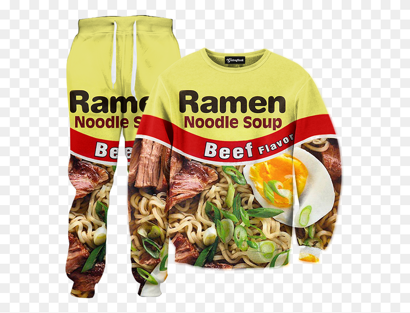 573x581 Beef Ramen Tracksuit, Plant, Produce, Food HD PNG Download