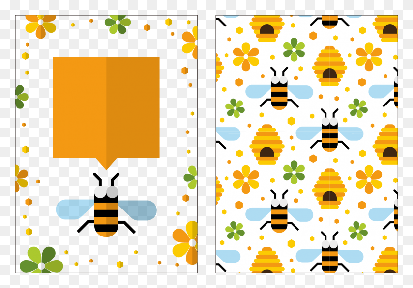 1841x1244 Улей Медоносная Пчела Узор Прозрачный Бесплатный Вектор Геометрический Дизайн, Графика, Бумага Hd Png Скачать