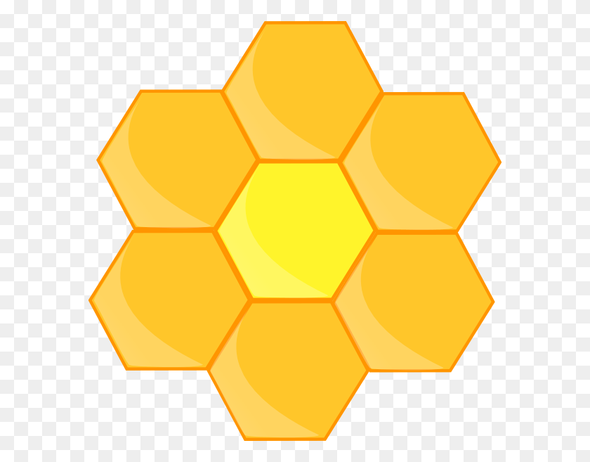 588x597 Beehive Photo Beehive Design, Honeycomb, Honey, Food HD PNG Download