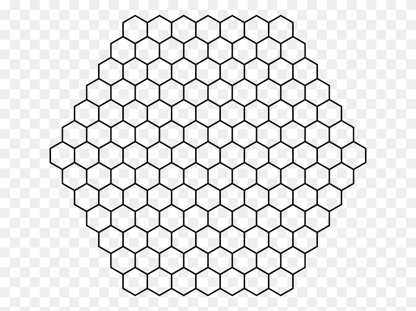 640x568 Beehive Vector Graphic Hexagon Pattern, Rug, Honeycomb, Honey HD PNG Download