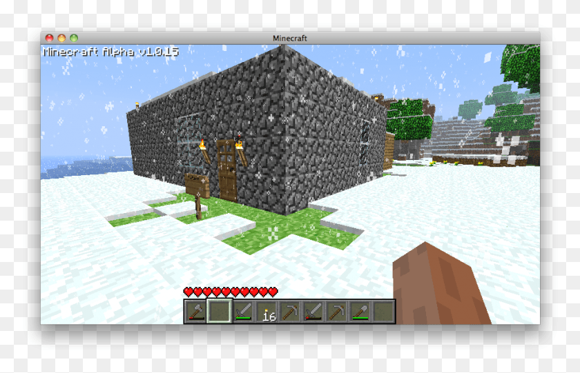 921x569 Been Playing This Game Minecraft The Past Few Minecraft 2010 House HD PNG Download
