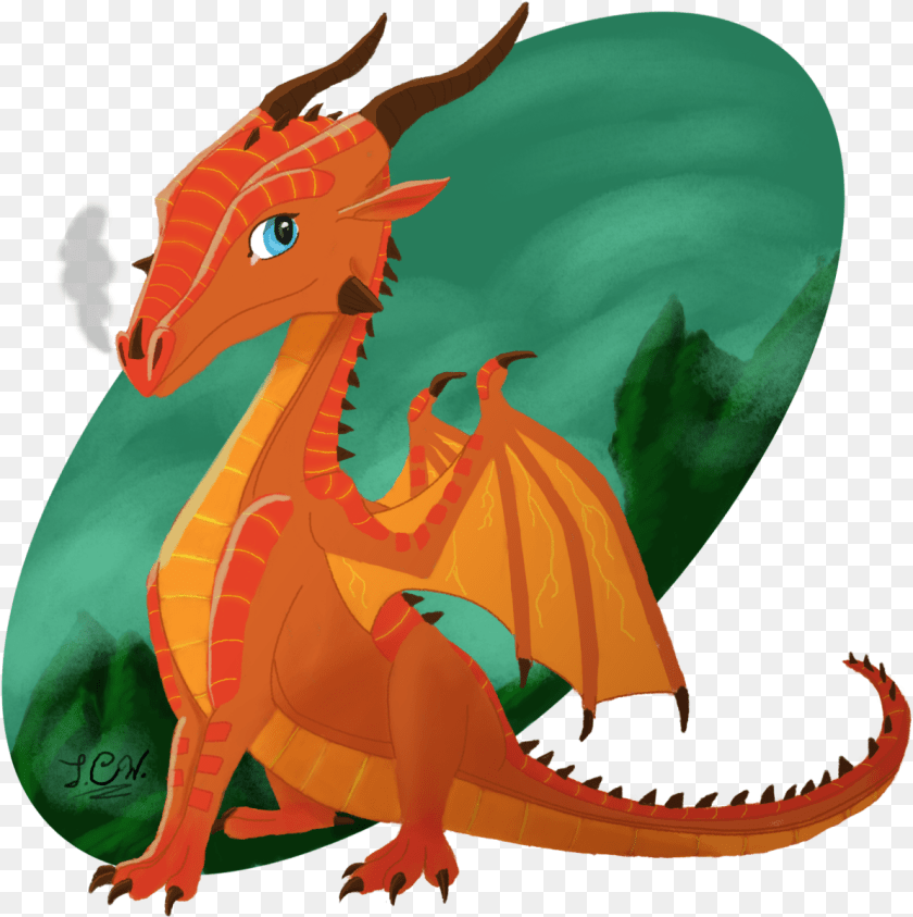 1194x1198 Been Trying To Practice Other Styles Wings Of Fire Dragon, Animal, Dinosaur, Reptile Transparent PNG