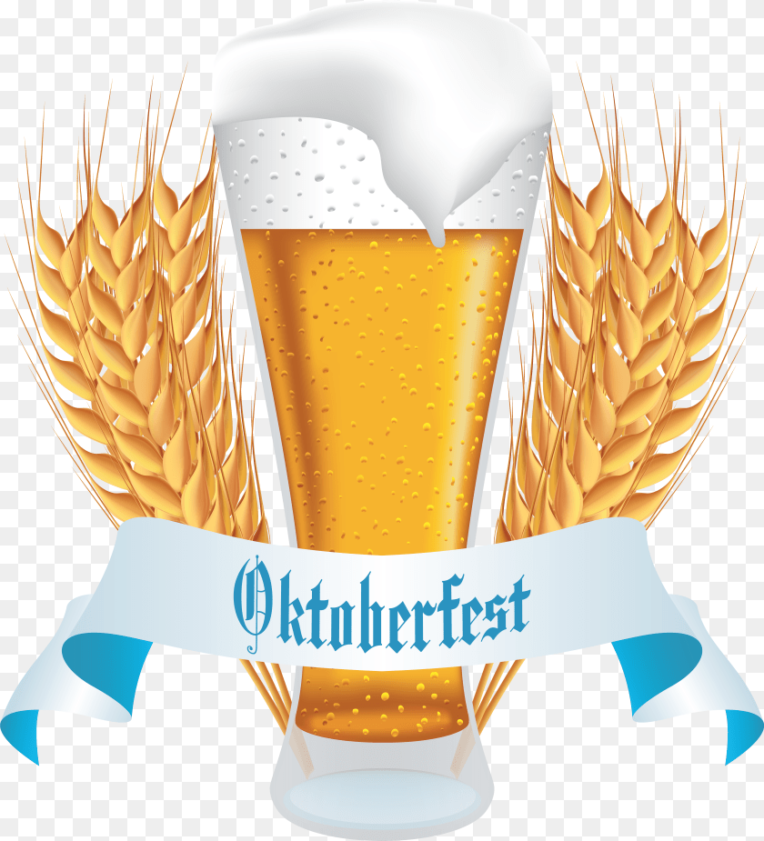 5380x5924 Beer Clipart Oktoberfest Beer Transparent PNG