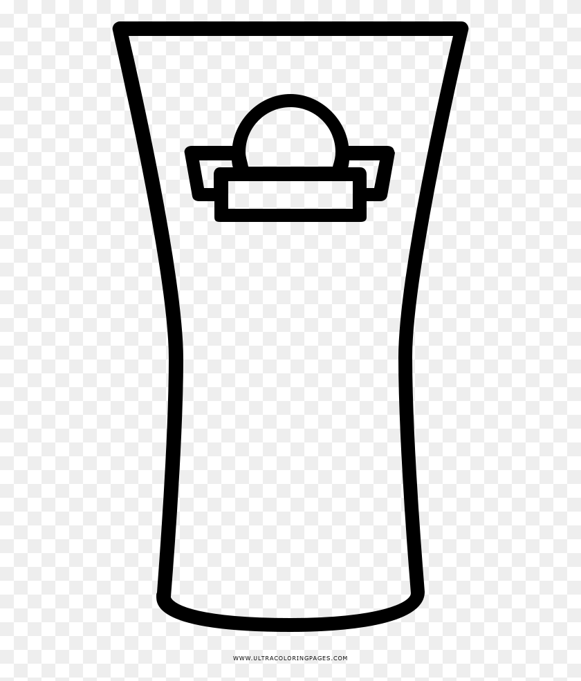 517x925 Beer Glass Coloring, Gray, World Of Warcraft HD PNG Download