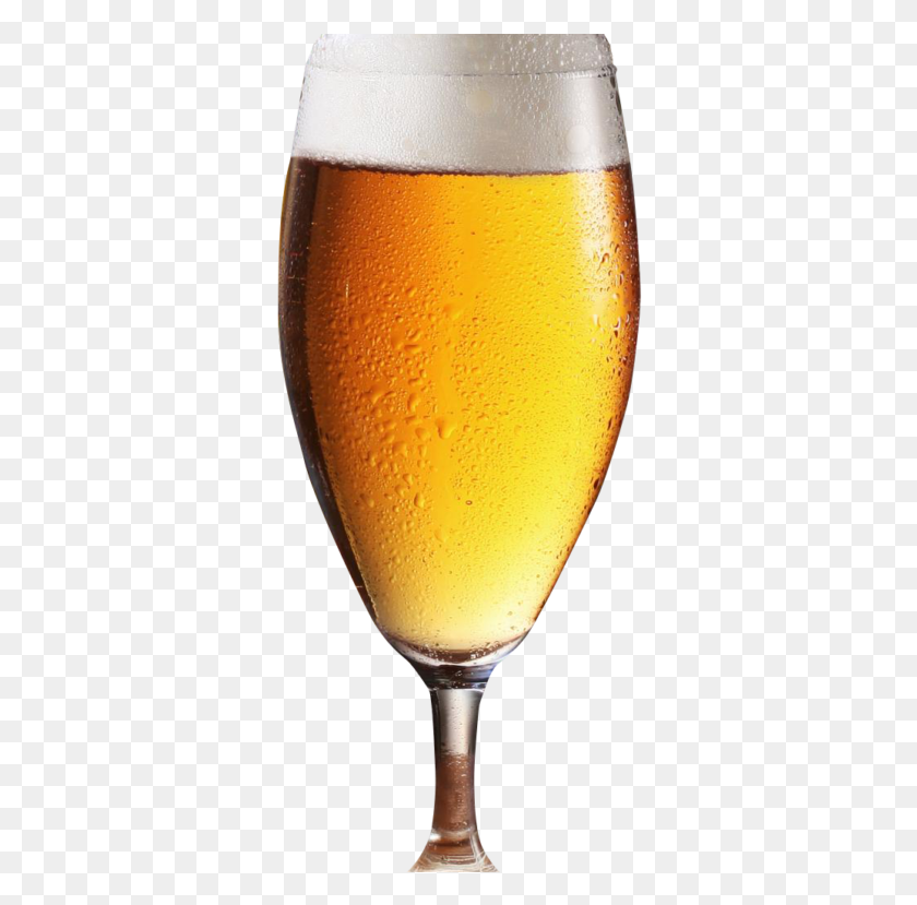 336x769 Beer Glass Transparent Image 6 Transparent Champagne Stemware, Alcohol, Beverage, Drink HD PNG Download