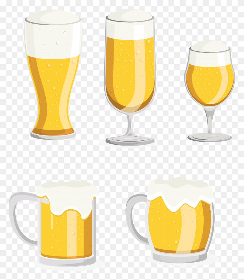 1911x2213 Beer Glassware Mug Pint Glass Clip Art Lager, Beer Glass, Alcohol, Beverage HD PNG Download