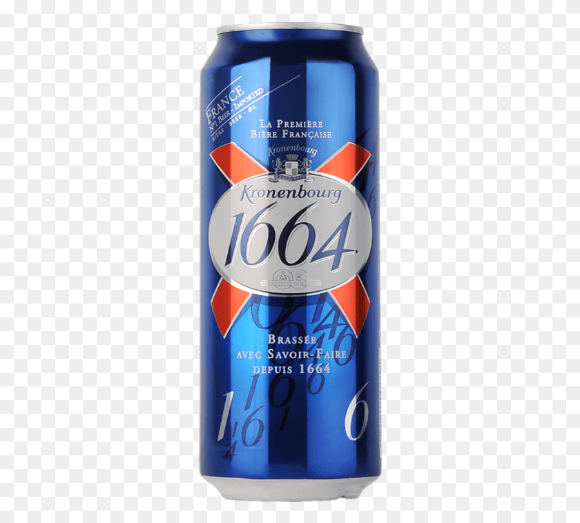 268x698 Beer Kronenbourg 1664 500 Ml Caffeinated Drink, Tin, Beverage, Can HD PNG Download