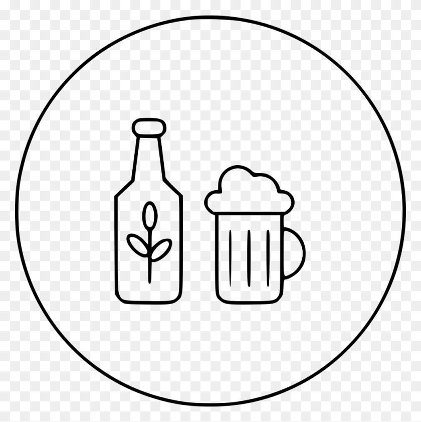 980x982 Beer Liquor Bottle Glass Mug Comments, Milk, Beverage, Drink HD PNG Download