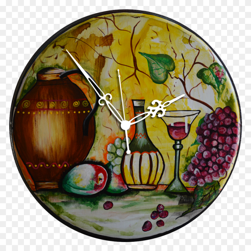948x948 Beer Mug Seedless Fruit, Wall Clock, Clock HD PNG Download