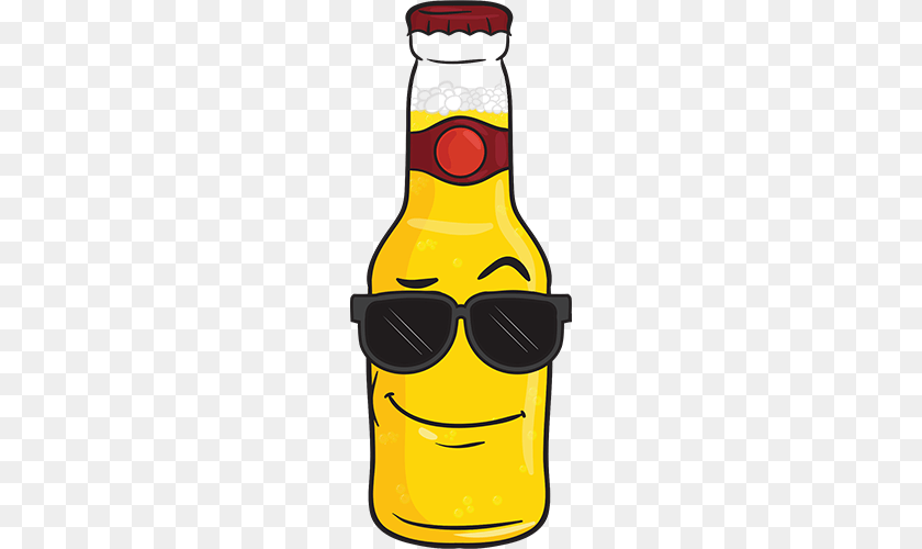 450x500 Beermoji, Bottle, Alcohol, Beer, Beer Bottle Sticker PNG