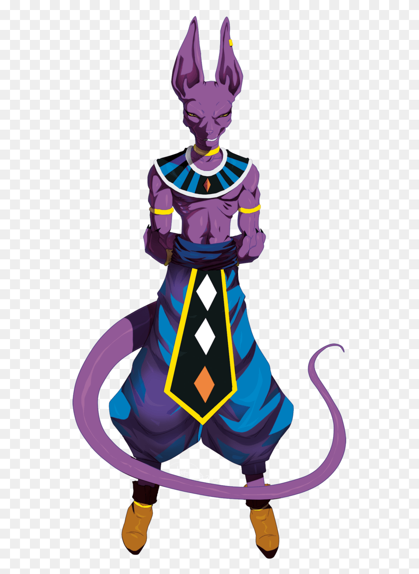 551x1091 Beerus By Toviorogers Beerus From Dragon Ball Z, Person, Human, Performer HD PNG Download