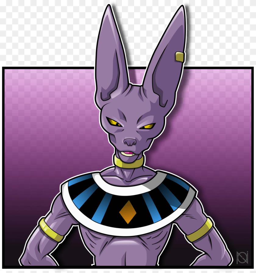 1280x1364 Beerus Destroyer Jpg Beerus Art, Purple, Baby, Person, Pet Transparent PNG