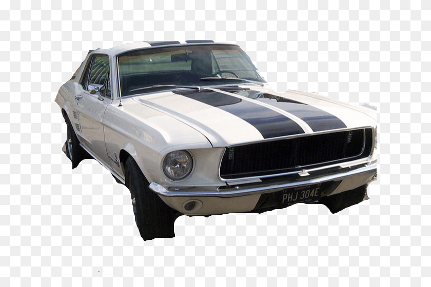 628x500 Before After Crash First Generation Ford Mustang, Sports Car, Car, Vehicle HD PNG Download
