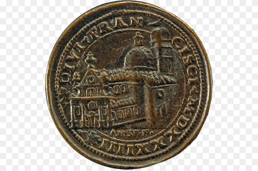 550x559 Beginning With His Laying Of The Foundation Stone On Church Of San Francesco Della Vigna Reverse, Coin, Money, Dime, Machine Transparent PNG