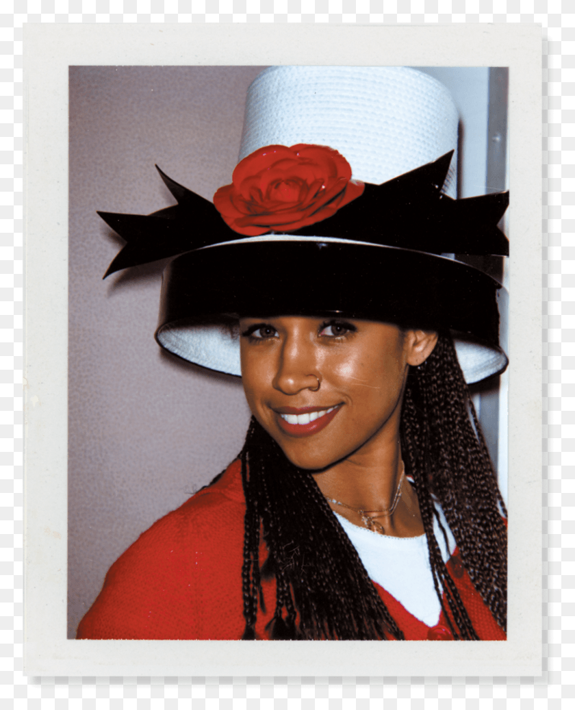 807x1011 Behind The Scenes Polaroids Of The Clueless Cast Dionne Clueless Costume Hat, Clothing, Apparel, Person HD PNG Download