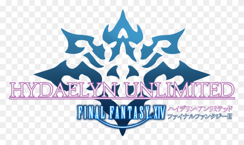 Behold My Fanfic Of Final Fantasy Xiv Legacy Symbol Text Poster. 
