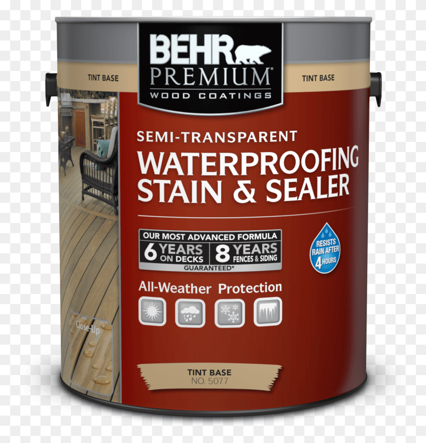 1214x1267 Behr Waterproofing Stain And Sealer, Label, Text, Person HD PNG Download