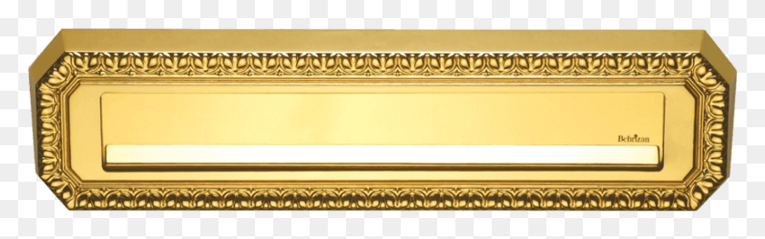 859x224 Behrizan Letter Box Brass, Scroll, Text HD PNG Download