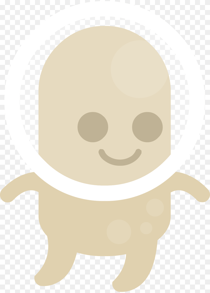 Beige Alien Clipart, Photography, Face, Head, Person Sticker PNG