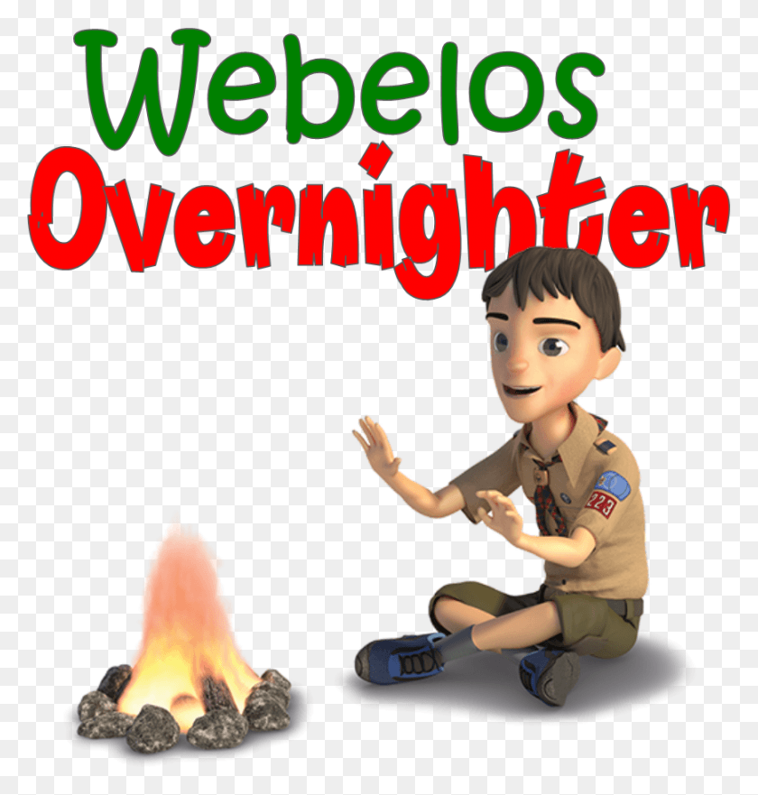 868x914 Being A Webelos Means That It39s Finally Time To Go Cartoon, Person, Human, Fire HD PNG Download