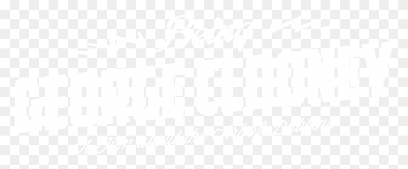 1281x475 Being George Clooney Calligraphy, Text, Label, Word HD PNG Download