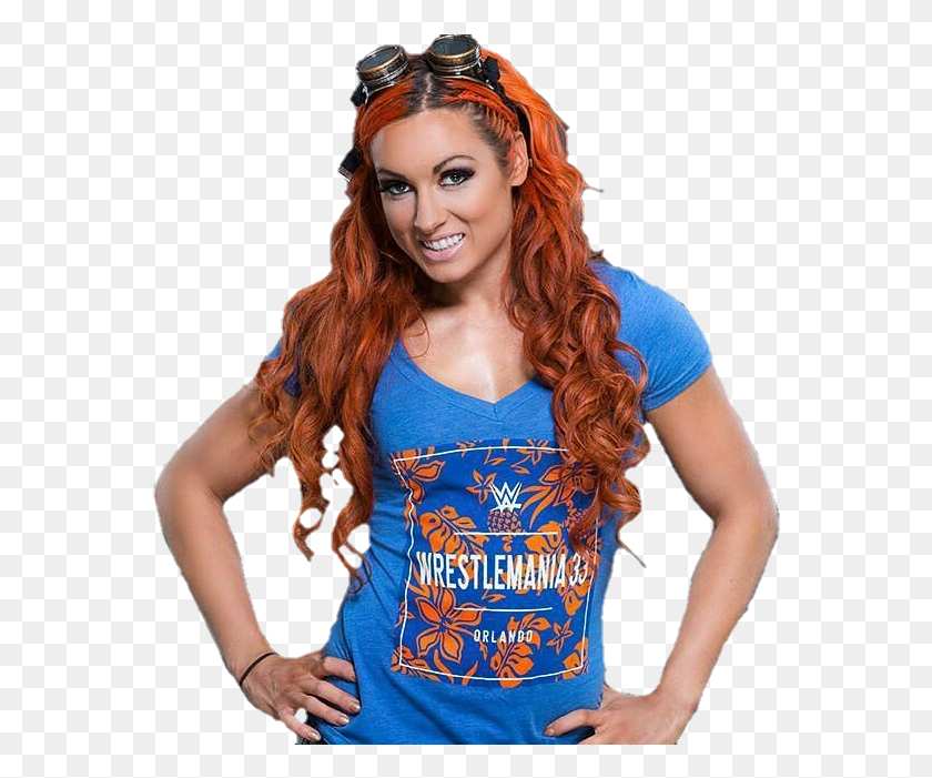 566x641 Beky Lynch Pack Wwe Becky Lynch Blue, Clothing, Apparel, Person HD PNG Download