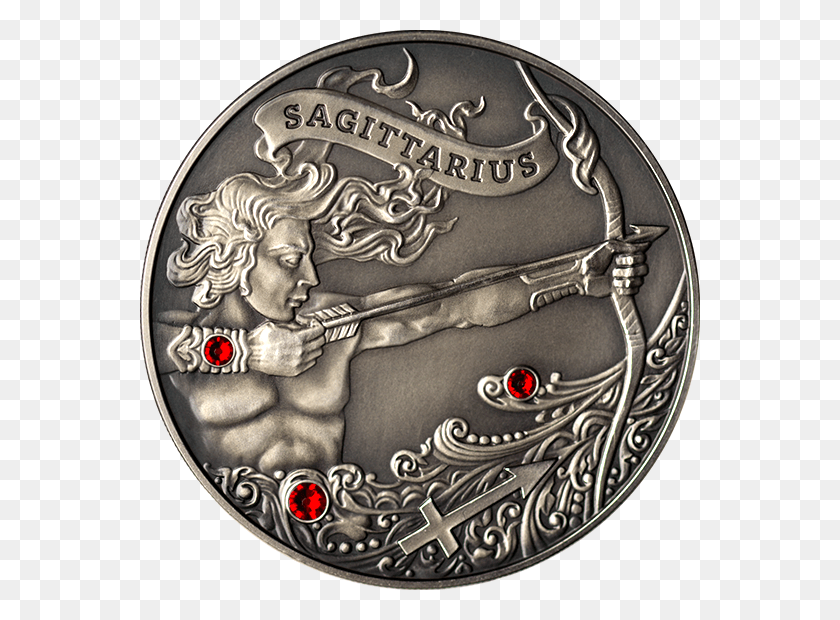 560x560 Belarus 2013 20 Rubles Signs Of The Zodiac Sagittarius Sagittarius Belt Buckle, Coin, Money, Nickel HD PNG Download