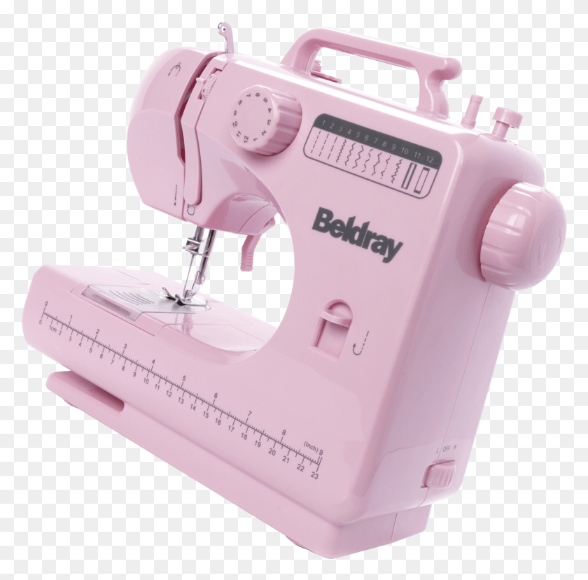 1147x1132 Beldray 12 Stitch Sewing Bundle Pink Beldray Sewing Machine Pink, Machine, Electrical Device, Appliance HD PNG Download