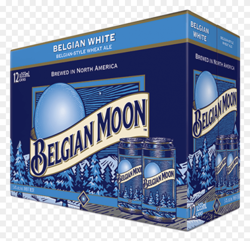 989x950 Belgian Moon Ale Blue Moon And Belgian Moon, Label, Text, Clothing HD PNG Download