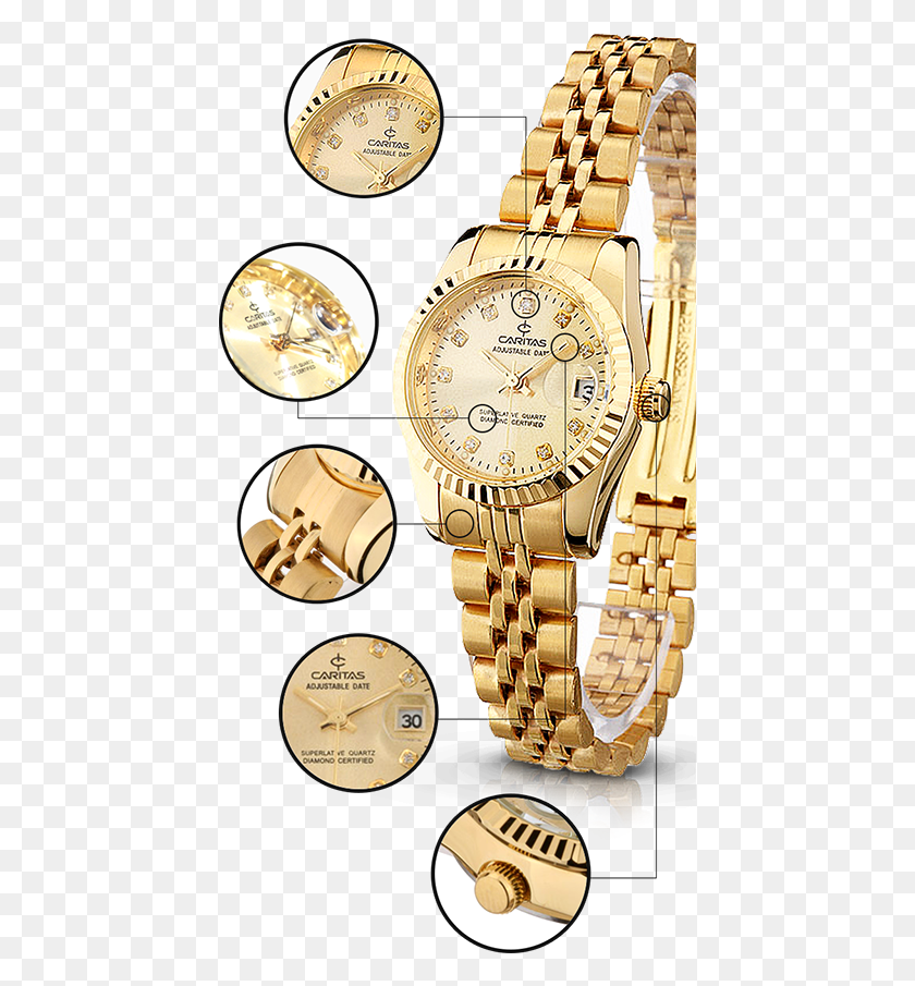 438x845 Belgian Natural Diamond And 10 Rhinestones Seiko 5 Watches Price In Philippines, Wristwatch, Clock Tower, Tower HD PNG Download