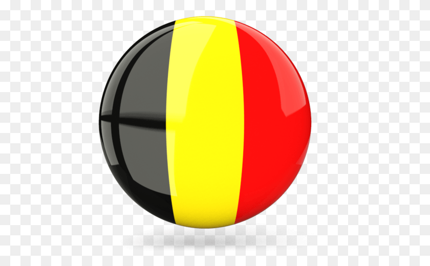 458x460 Belgium Flag Transparent Background Belgium Round Flag, Ball, Sphere, Balloon HD PNG Download