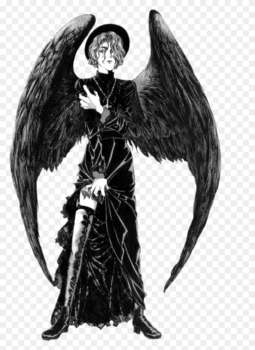 834x1169 Belial Angelsanctuary Manga Anime Angel Satan Mad Hatter Angel Sanctuary, Archangel, Person HD PNG Download