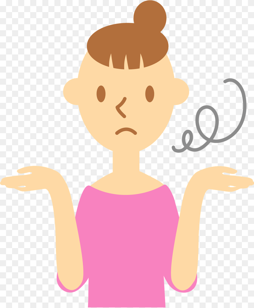 1585x1920 Belinda Woman Is Giving Up Clipart, Person, Face, Head, Cartoon Sticker PNG