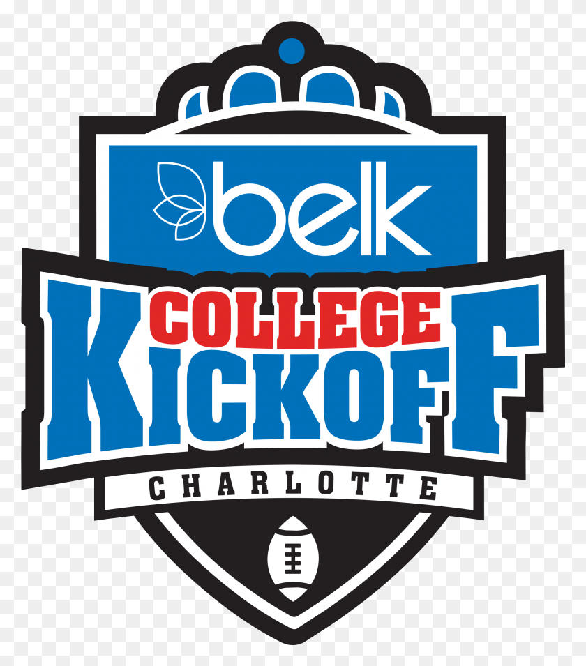 2377x2729 Descargar Png Belk College Kickoff Belk Kickoff Game 2018, Etiqueta, Texto, Publicidad Hd Png