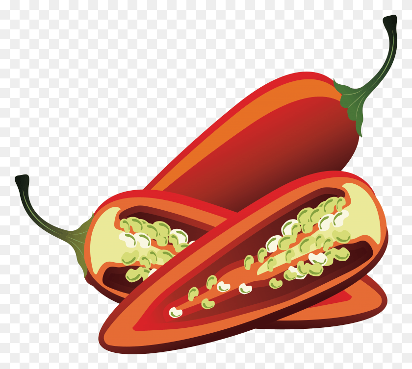 3608x3209 Bell Pepper Facing Heaven Pepper Mexican Chilli Seed Clipart, Plant, Food, Vegetable HD PNG Download